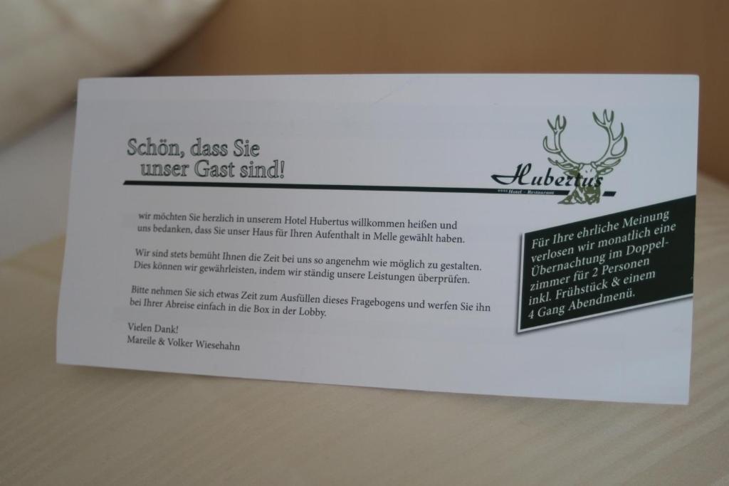 Akzent Hotel Hubertus Melle Rum bild